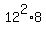 12%5E2%2A8