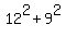 12%5E2%2B9%5E2