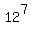 12%5E7