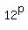 12%5Ep