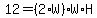 12+=+%282%2AW%29%2AW%2AH