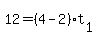 12+=+%284+-+2%29%2At%5B1%5D