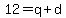12+=+q%2Bd