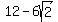 12-6sqrt%282%29