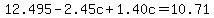12.495-2.45c%2B1.40c=10.71