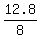 12.8%2F8