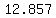 12.857