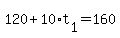 120%2B10%2At%5B1%5D=160