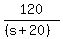 120%2F%28%28s%2B20%29%29