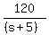 120%2F%28%28s%2B5%29%29