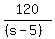 120%2F%28%28s-5%29%29