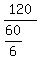 120%2F%2860%2F6%29