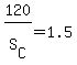 120%2FS%5BC%5D+=+1.5