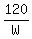 120%2FW