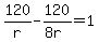 120%2Fr-120%2F%288r%29=1