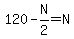 120+-+N%2F2+=+N