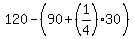 120-%2890%2B%281%2F4%2930%29