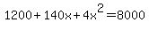1200%2B140x%2B4x%5E2+=+8000
