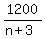 1200%2F%28n%2B3%29