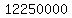 12250000