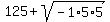 125%2Bsqrt%28-1%2A5%2A5%29