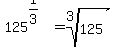 125%5E%281%2F3%29+=+root%283%2C125%29
