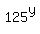 125%5Ey