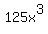 125x%5E3
