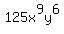 125x%5E9y%5E6