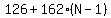 126%2B162%28N-1%29
