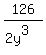 126%2F%282y%5E3%29