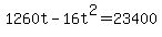 1260t-16t%5E2=23400