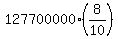 127700000%2A%288%2F10%29