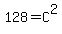 128+=+C%5E2