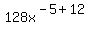 128x%5E%28-5%2B12%29