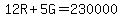 12R%2B5G=230000