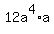 12a%5E4%2Aa