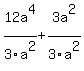 12a%5E4%2F3a%5E2%2B3a%5E2%2F3a%5E2
