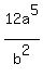 12a%5E5%2Fb%5E2