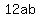 12ab