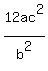 12ac%5E2%2Fb%5E2