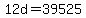 12d=39525