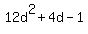 12d%5E2%2B4d-1