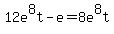 12e%5E8t-e=8e%5E8t