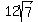 12sqrt%287%29