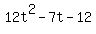 12t%5E2-7t-12
