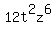 12t%5E2z%5E6
