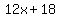 12x%2B18