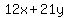 12x%2B21y