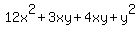 12x%5E2%2B3xy%2B4xy%2By%5E2